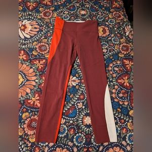 Athleta Salutation Color Block Tight